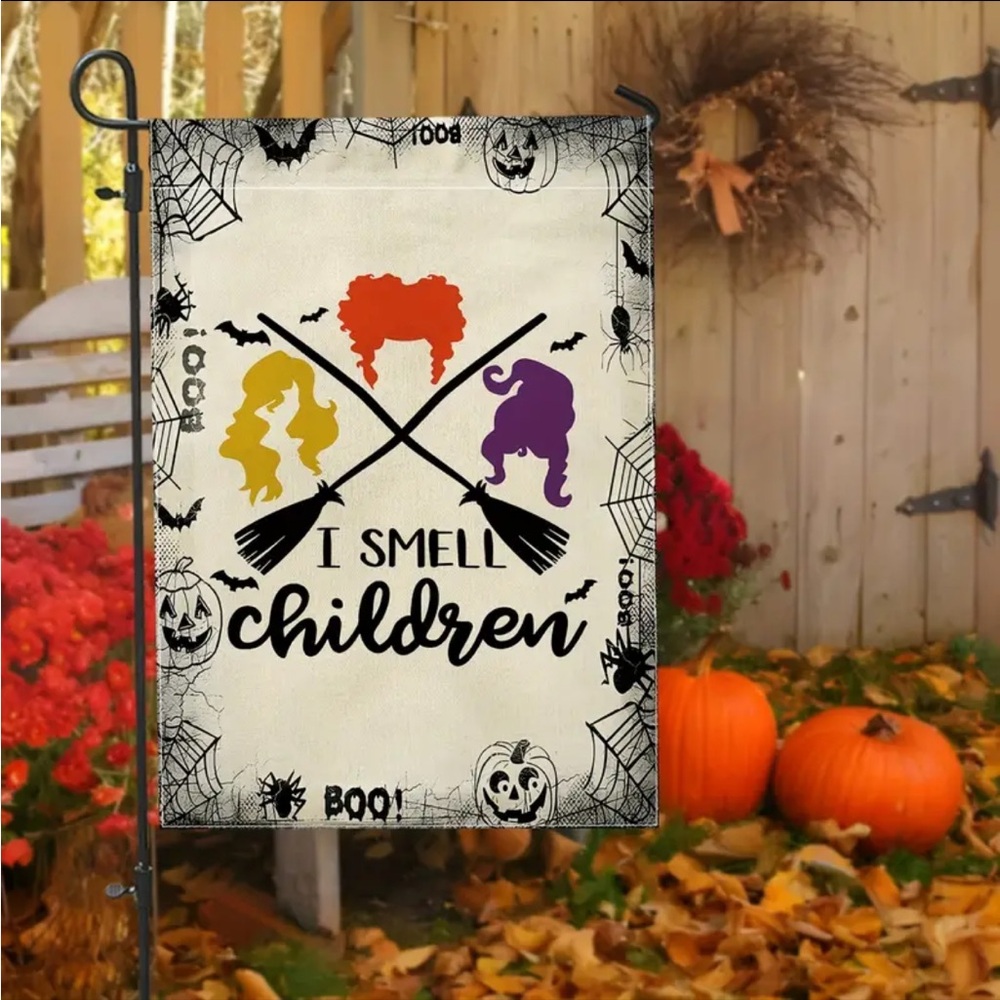 HALLOWEEN GARDEN FLAG, NWT - Picture 2 of 6